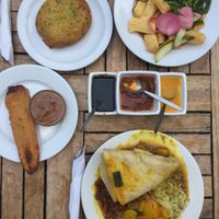 Plant based Surinam food  at Warung Mini in Rotterdam