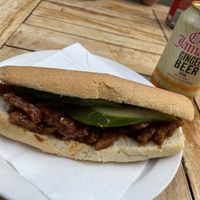 Tempeh sandwich  at Warung Mini in Rotterdam