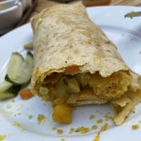 Roti wrap  at Warung Mini in Rotterdam