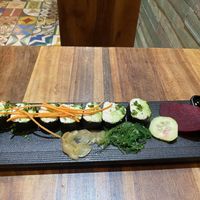 Avocado Rolls ( vegan sushi) Fabulous ! at Wild Living Foods in Los Angeles