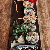 Geisha roll at Wild Living Foods in Los Angeles