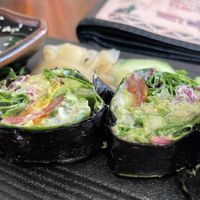 Dynamite roll  at Wild Living Foods in Los Angeles
