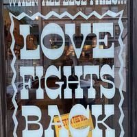 Love: I love to pay industry to kill bees!  at Wild Living Foods in Los Angeles