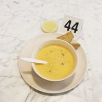 Amazing Tortilla soup! at Wild Living Foods in Los Angeles