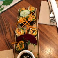 Sushi at Wild Living Foods in Los Angeles