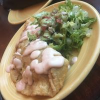 vegan empanada  at Tacos & Beer in Las Vegas
