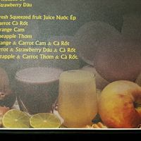 juices at Pho Saigon in Anchorage