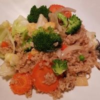 Thai Fried Rice Veggie at Emporium Thai Vegan LA in West Los Angeles