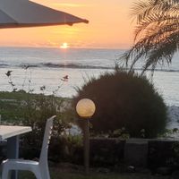 View from the restaurant at Tamarind House Restaurant in Rarotonga