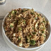 Vegetable fried rice  at TATTV Cafe in Rishikesh