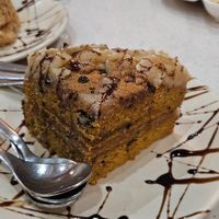 Carrot Cake at TATTV Cafe in Rishikesh