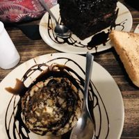 Vegan dessert! Both were amazing at TATTV Cafe in Rishikesh