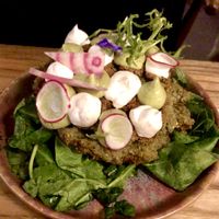 Falafel waffle   at Hearth  in Amsterdam