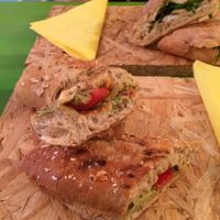 Vegan sandwich at Hearth  in Amsterdam