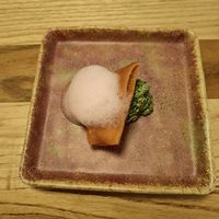 A complimentary appetizer at Hearth  in Amsterdam