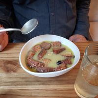 Potato leek soup very good at Hearth  in Amsterdam