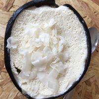 Mango coconut tiramisu  at Hearth  in Amsterdam