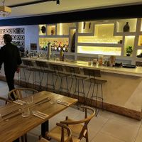 The bar at Hearth  in Amsterdam