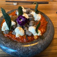 Eggplant gnocchi: quite good, but the broccoli gnocchi is better at Hearth  in Amsterdam