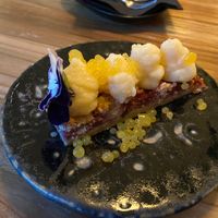 Strawberry/almond crumble: quite nice, but a bit solid instead of fluffy at Hearth  in Amsterdam