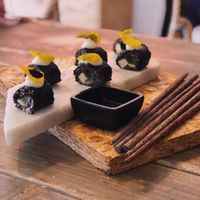 Sushi (starter) at Hearth  in Amsterdam