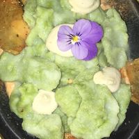 The broccoli gnocchi at Hearth  in Amsterdam