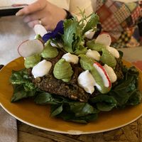 Falafel waffle at Hearth  in Amsterdam