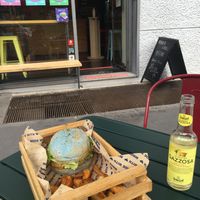 Seasonal Ocean burger menu  at Flower Burger - Porta Genova in Milan