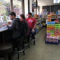 Eating area  at iKraveit Foods in Astoria
