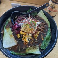 Spicy vegan ramen at Neko Neko in Fitzroy