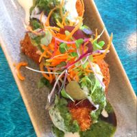 Vegan Potato & Beans Croquettes at Neko Neko in Fitzroy