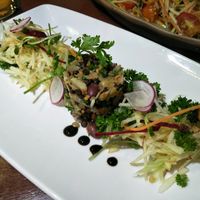 lentil tower at Biogarten Restaurant in Ho Chi Minh City