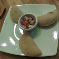 Empanadas at El Maple in Quito
