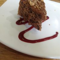 Dessert included with meal of the day at El Maple in Quito