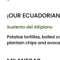   at El Maple in Quito