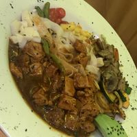 Tofu noodles  at El Maple in Quito