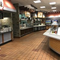 It’s there in the middle Of all the dining hall selections at Pitchforks in Buffalo