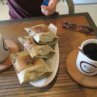 triple delight at Canezees Doughnut - Kenzies Donut Factory in Fukuoka