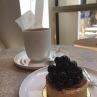 Blueberry French-style tart at Be Sweet in Berlin