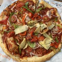 Vegan chorizo on this one was good!   at Blaze Pizza in Gold River