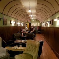 Sitting area at Ethereal Confections  in Woodstock