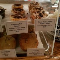Some vegan baked items at Ethereal Confections  in Woodstock