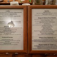 Food menu at Ethereal Confections  in Woodstock