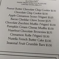 Vegan pastries at Ethereal Confections  in Woodstock