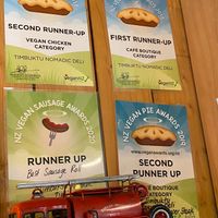 Such a shame there were no pies in the warmer on this day  at Timbuktu Nomadic Deli in Waiheke Island