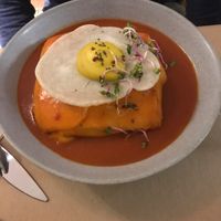 Vegan Francesinha at Outro Lado in Faro