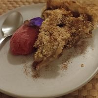 Apfelkuchen at Outro Lado in Faro