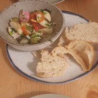 Octopus salad   at Outro Lado in Faro