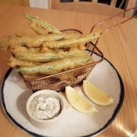 Fish from the garden at Outro Lado in Faro