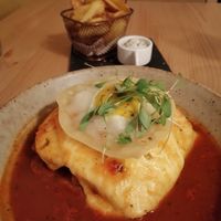 Francesinha at Outro Lado in Faro
